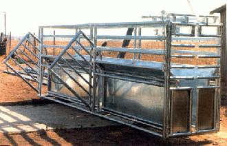 Many styles of roping chutes and head gates to choose from.
