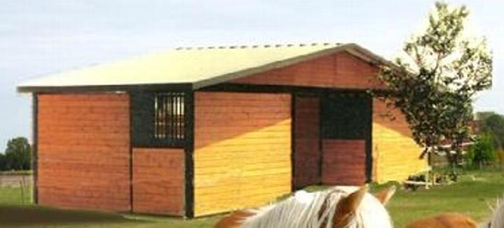 ECONO BARN 2 STALL BREEZEWAY CAN BE BUILT IN ANY NUMBER OF STALLS OR IN A SHEDROW STYLE BARN