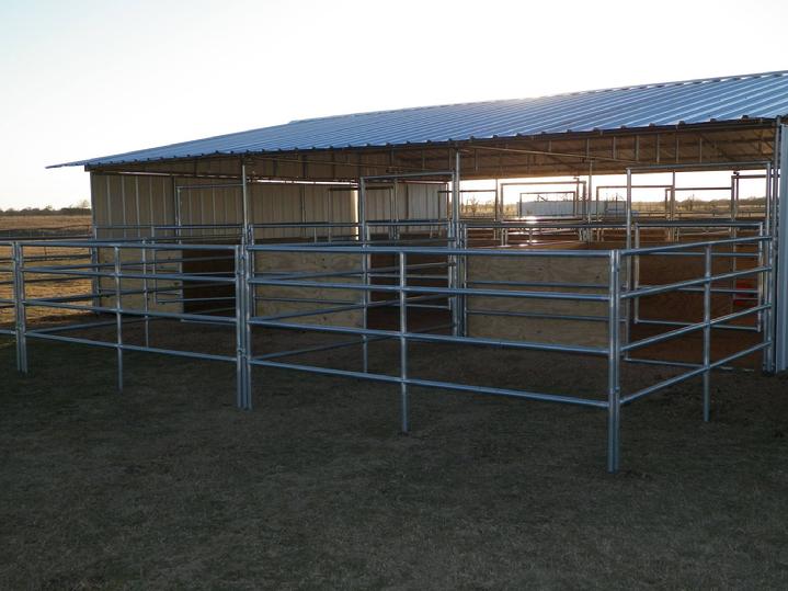 Lonestar Barns Semi Enclosed Open Air Barn